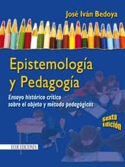 Tapa de Epistemologia y pedagogia