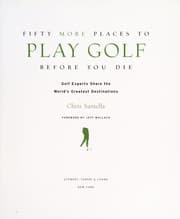 Tapa de Fifty more places to play golf before you die
