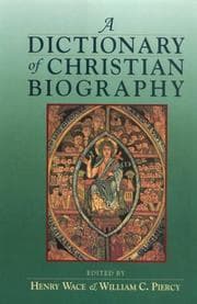 Tapa de A Dictionary of Christian Biography