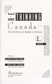 Tapa de Rethinking Canada