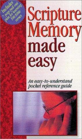 Tapa de Scripture Memory Made Easy