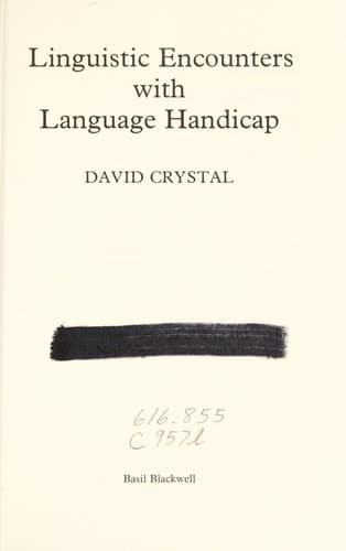 Tapa de Linguistic encounters with language handicap