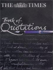 Tapa de "The Times" Book of Quotations