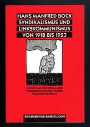 Tapa de Syndikalismus und Linkskommunismus von 1918 bis 1923