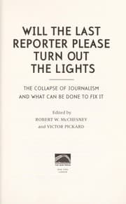 Tapa de Will the last reporter please turn out the lights