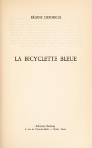 Tapa de La bicyclette bleue