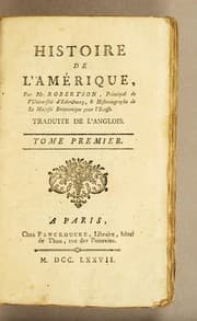Tapa de Histoire de l'Amérique