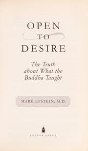 Tapa de Open to desire