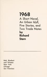 Tapa de 1968: a short novel, an urban idyll, five stories, and two trade notes
