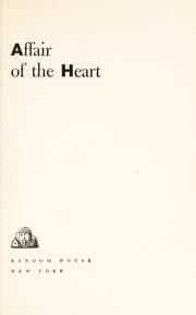 Tapa de Affair of the heart