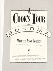 Tapa de A cook's tour of Sonoma