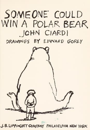 Tapa de Someone could win a polar bear