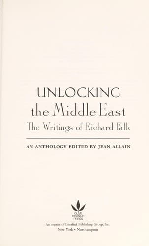 Tapa de Unlocking the Middle East
