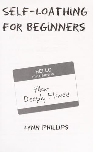 Tapa de Self-loathing for beginners