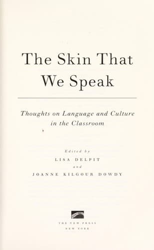 Tapa de The skin that we speak