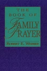Tapa de The Book of Family Prayer