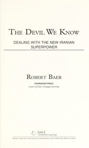 Tapa de The devil we know