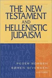 Tapa de The New Testament and Hellenistic Judaism