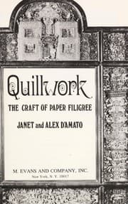 Tapa de Quillwork, the craft of paper filigree