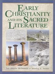Tapa de Early Christianity and its Sacred Literature