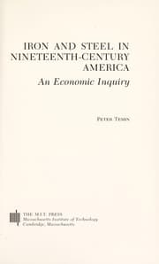 Tapa de Iron and steel in nineteenth-century America