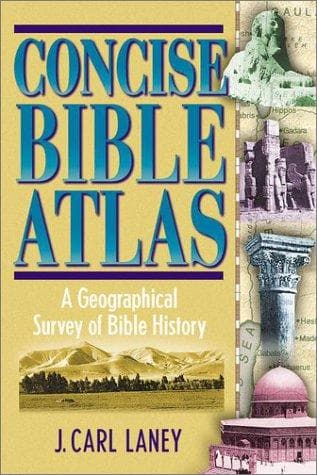 Tapa de Concise Bible Atlas