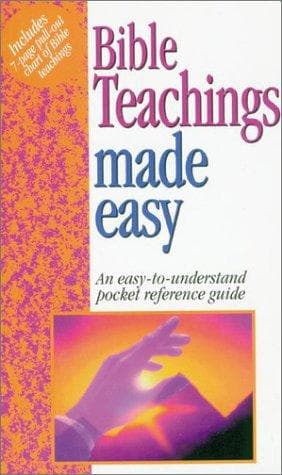 Tapa de Bible teachings made easy