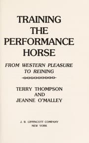 Tapa de Training the performance horse