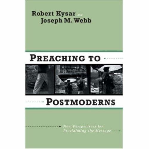 Tapa de Preaching to postmoderns