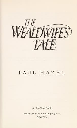 Tapa de The wealdwife's tale