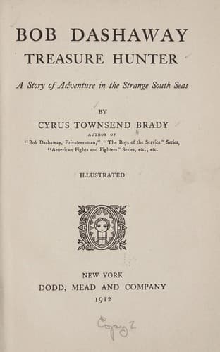 Tapa de Bob Dashaway, treasure hunter