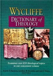 Tapa de Wycliffe Dictionary of Theology