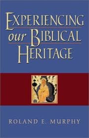 Tapa de Experiencing Our Biblical Heritage