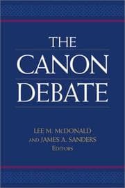 Tapa de The canon debate