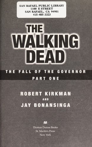 Tapa de The Walking Dead