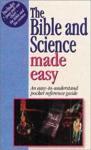 Tapa de The Bible and Science Made Easy