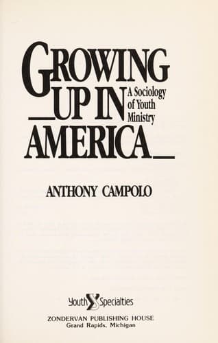 Tapa de Growing up in America