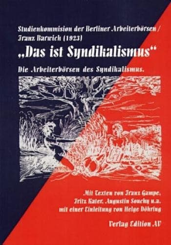 Tapa de „Das ist Syndikalismus“
