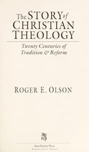 Tapa de The story of Christian theology