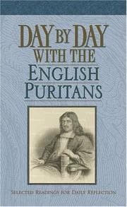 Tapa de Day by Day with the English Puritans