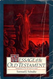 Tapa de The message of the Old Testament