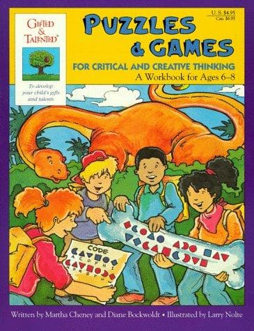 Tapa de Puzzles & games for critical and creative thinking