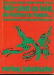 Tapa de "Wir sind es leid, die Ketten zu tragen"