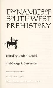 Tapa de Dynamics of Southwest prehistory