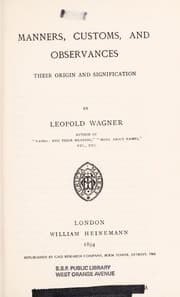 Tapa de Manners, customs, and observances; their origin and signification