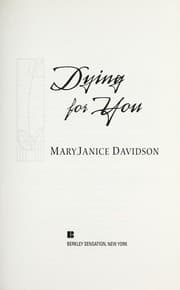 Tapa de Dying for you