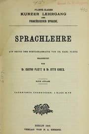 Tapa de Sprachlehre