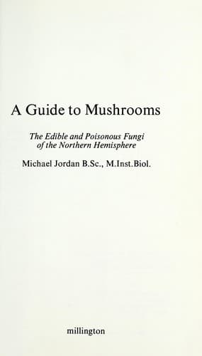 Tapa de A guide to mushrooms