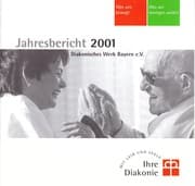 Tapa de Jahresbericht 2001. Diakonisches Werk Bayern e. V.