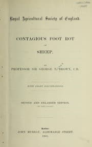 Tapa de Contagious foot rot of sheep ...